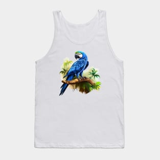 Hyacinth Macaw Tank Top